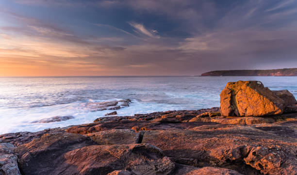 istock Colourful Sunrise Seascape Panorama 1189096889