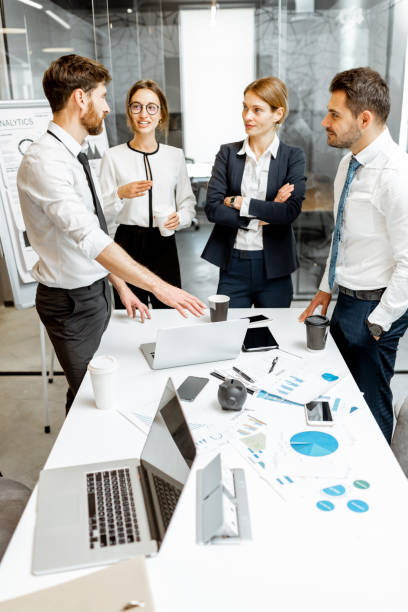 istock Business people hard working during a conference 1189099123