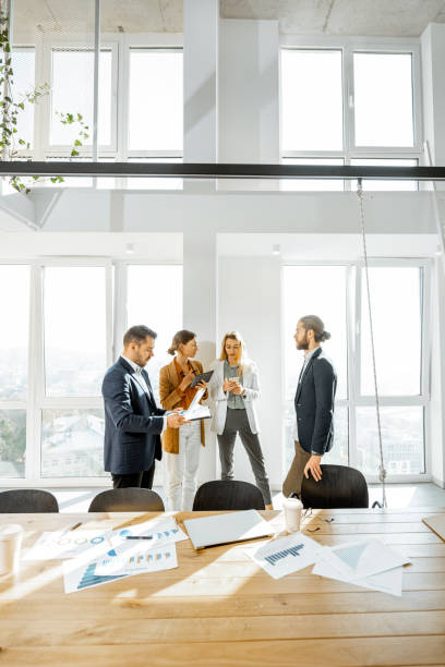istock Office workers in the meeting room 1189099914