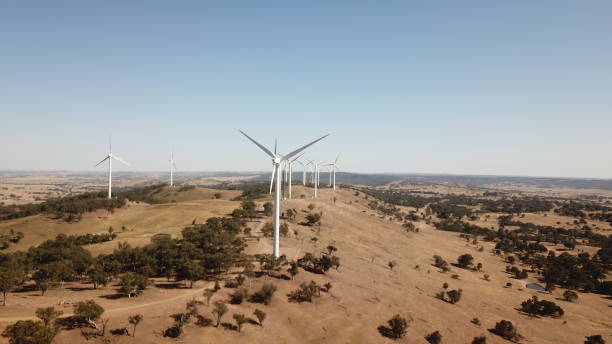 istock Windmill Electric Generators on Hume Hwy NSW Australia 1189106006