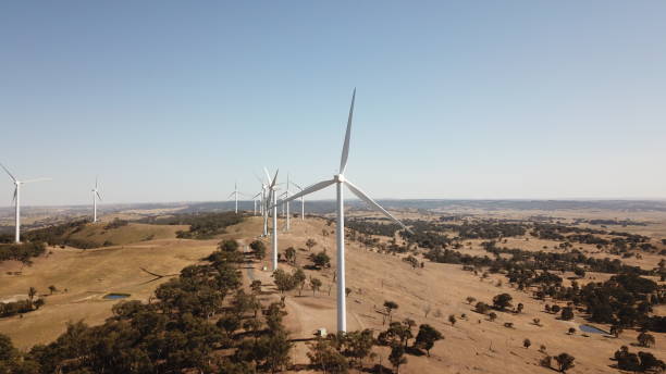 istock Windmill Electric Generators on Hume Hwy NSW Australia 1189106215