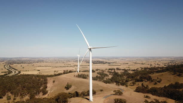istock Windmill Electric Generators on Hume Hwy NSW Australia 1189106276