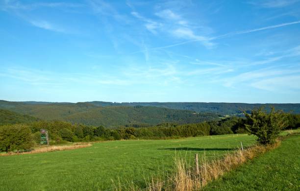 istock Summer landscape shot in the Eifel in Germany. 1189107259