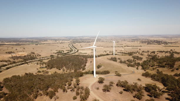 istock Windmill Electric Generators on Hume Hwy NSW Australia 1189107336