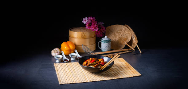 istock Hot roasted chicken with rice and vegetables 1189107362