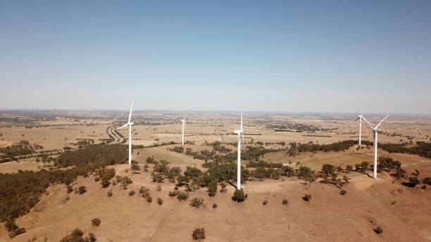 istock Windmill Electric Generators on Hume Hwy NSW Australia 1189107416