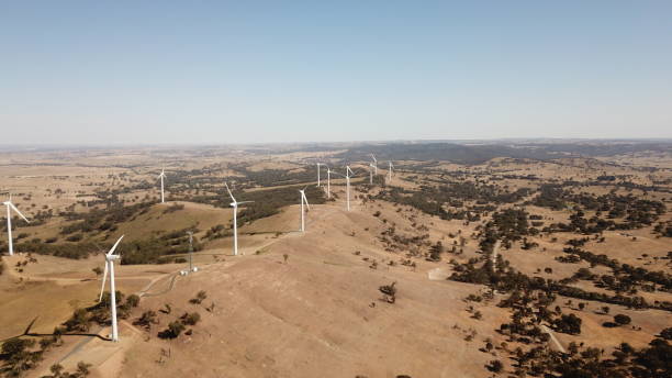 istock Windmill Electric Generators on Hume Hwy NSW Australia 1189107761