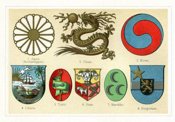 Antique badges from Asia and Africa out of use
Original edition from my own archives
Source : 
