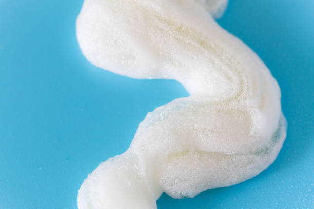 istock Close up of white mousse 1189111074