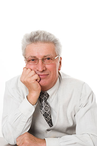 istock businessman sitting pensively against a white background 118912355