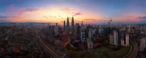 istock Kuala Lumpur city panoramic view 1189124798