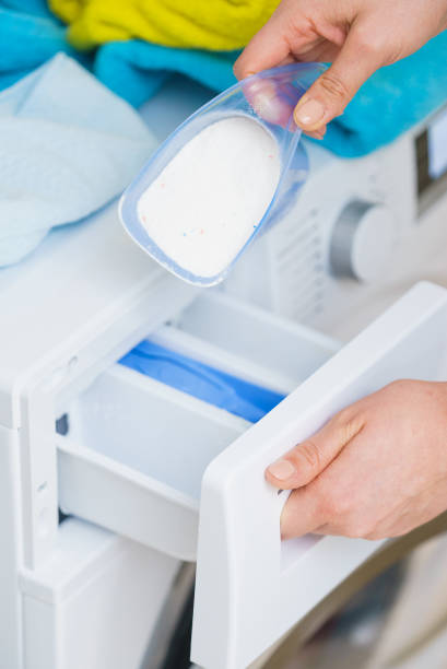 istock Laundry washing powder detergent 1189125035