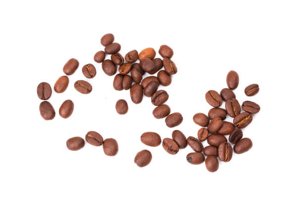 istock roasted coffee beans. Isolated on a white background. 1189132370