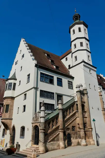 Town hall in Nördlingen, Germany