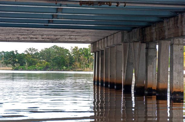 istock Under a bridge in Jacksonville Florida 1189151586