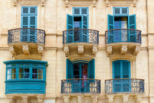 istock Malta architecture, facade of a house 1189153284
