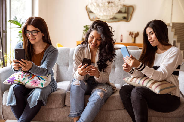 istock Latin women at home, relaxing and taking a break from studying 1189155957