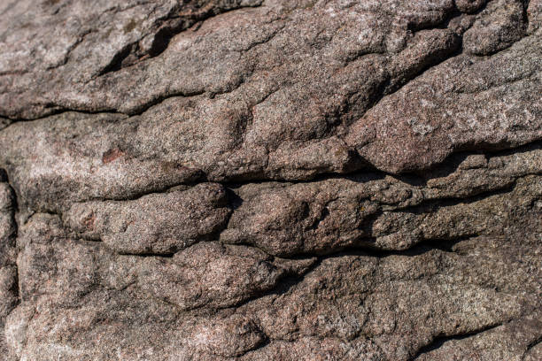 istock Close up view of brown stone texture 1189158723