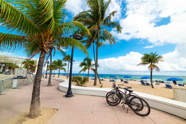 istock Fort Lauderdale seafront on a sunny day 1189161378