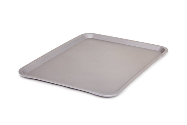 istock Food tray isolated on white background 1189165359