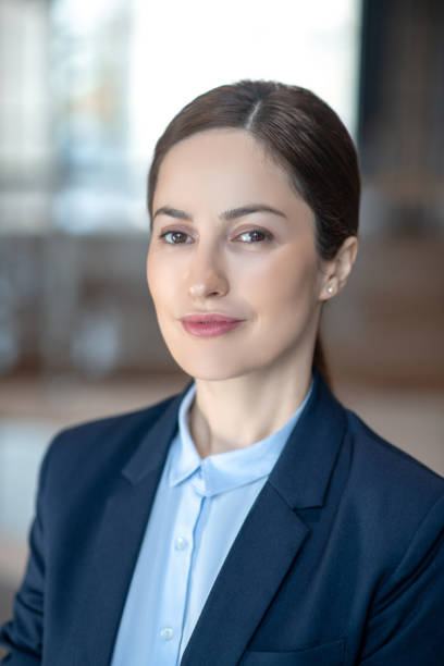 istock Appealing young successful businesswoman feeling excited and motivated 1189175576