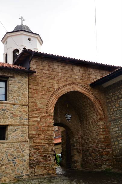 istock Landmarks of North Macedonia - Ohrid Architecture 1189176995