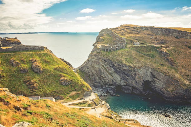 istock Tintagel bay North Cornwall coast, England 1189177173