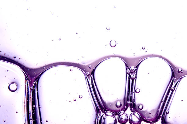 istock clear texture of lilac bubbles on a light background 1189177355
