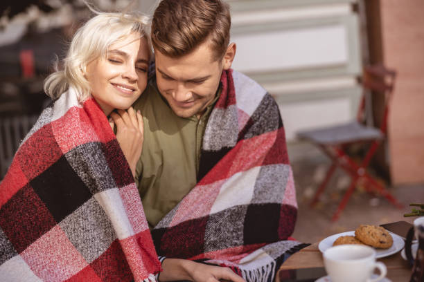istock Two people in love having date in the cafe 1189179181
