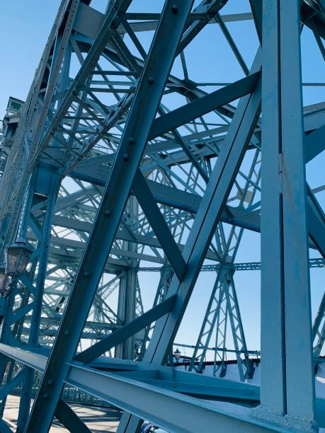 istock Iron parts of a bridge 1189181935