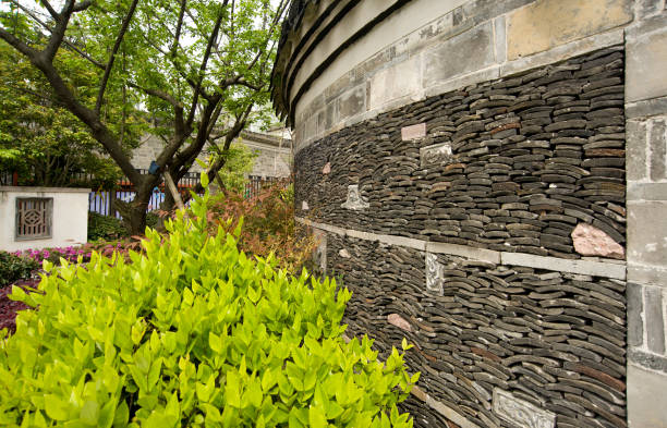 istock Ningbo style chinese ancient buildings 1189183465