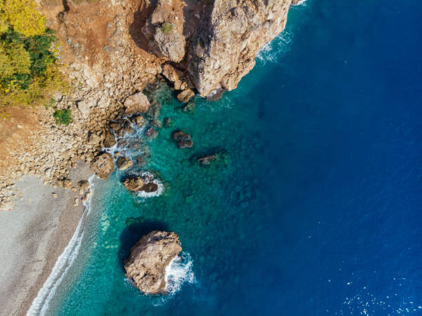 istock Aerial View Cliffs at Antalya Turkey 1189183803