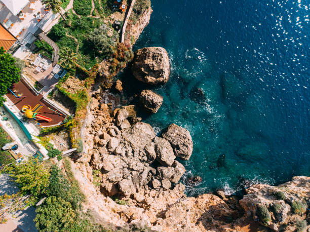 istock Aerial View Cliffs at Antalya Turkey 1189184362