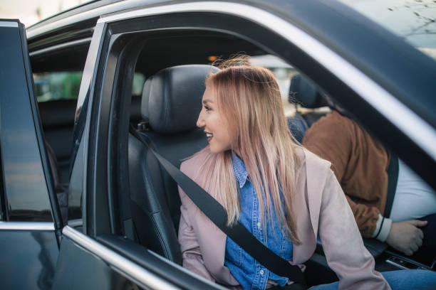istock Friends in a car 1189187451