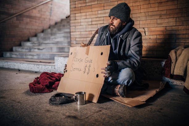 istock Adult man begging for help 1189188417