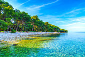 Beach in Croatia, Adriatic Sea