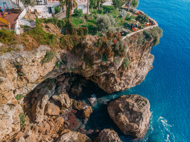 istock Aerial View Cliffs at Antalya Turkey 1189194174