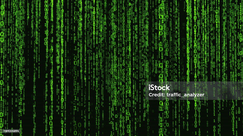 Matrix Code Bmp Matrix Code Background Stock Illustration - Download Image Now ...