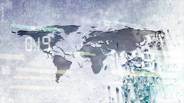 istock World Map, Global Business, Global, Map, Blockchain 1189210445