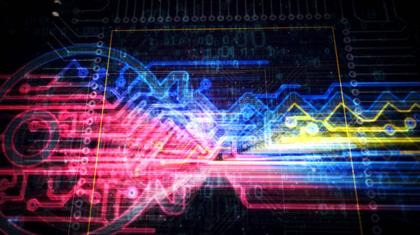 istock Cyber security key futuristic illustration 1189214568
