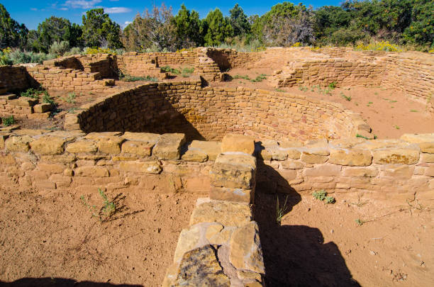 istock Mesa Verde National Park - Pipe Shrine Wide View Across the Site 1189216811