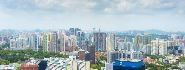istock Singapore living district panoramic view 1189216918