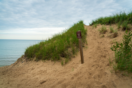 Indiana Dunes National Park on the Greet Lakes