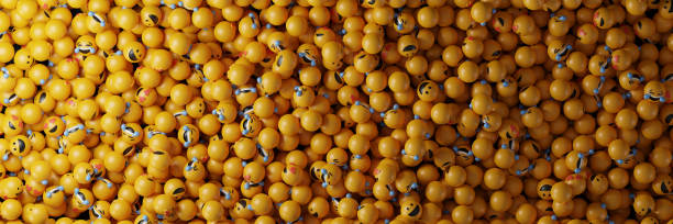 istock Infinite emoticons 3d rendering background, social media and communications concept 1189224522