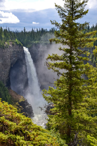 istock Helmcken Falls at the Cliff Edge 1189229299