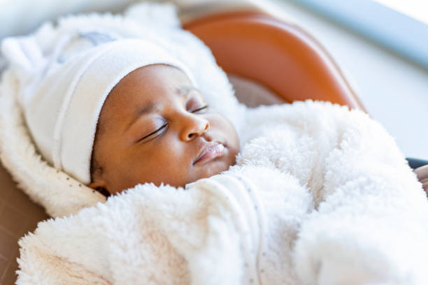 istock Sleeping Baby African Girl 1189239074