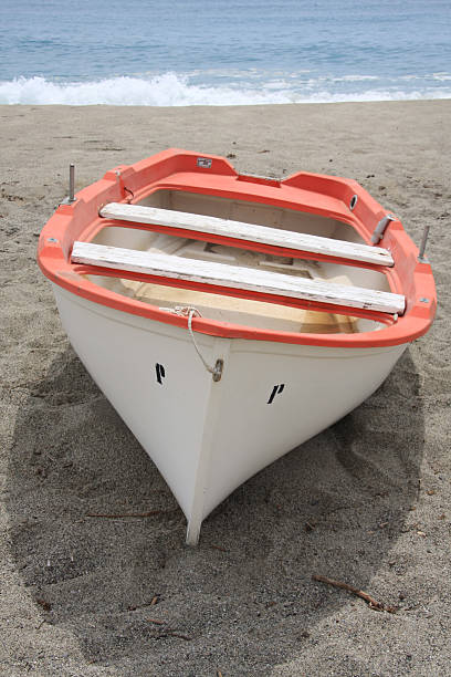 istock Boat on the beach, Calabria, Italy 118926193