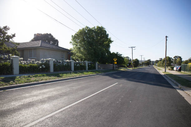istock Suburban Street 1189264153