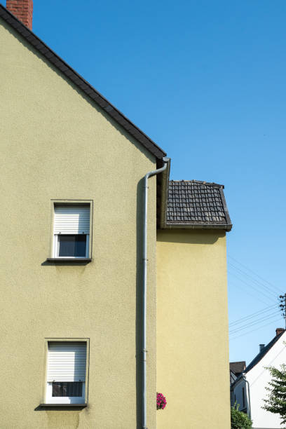 istock an rain drain from the roof 1189270827