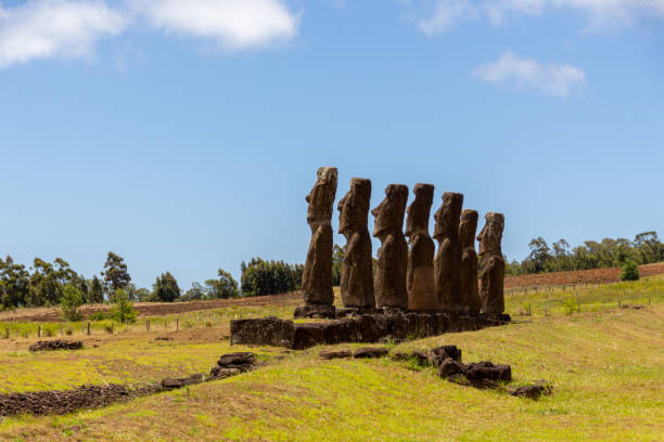 istock The side of Ahu Akivi Easter Island 1189284282